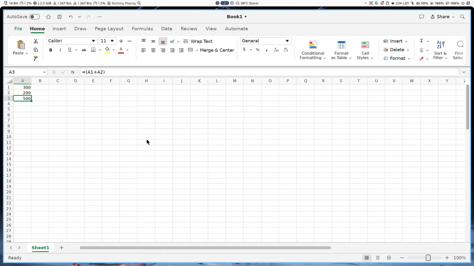 excel